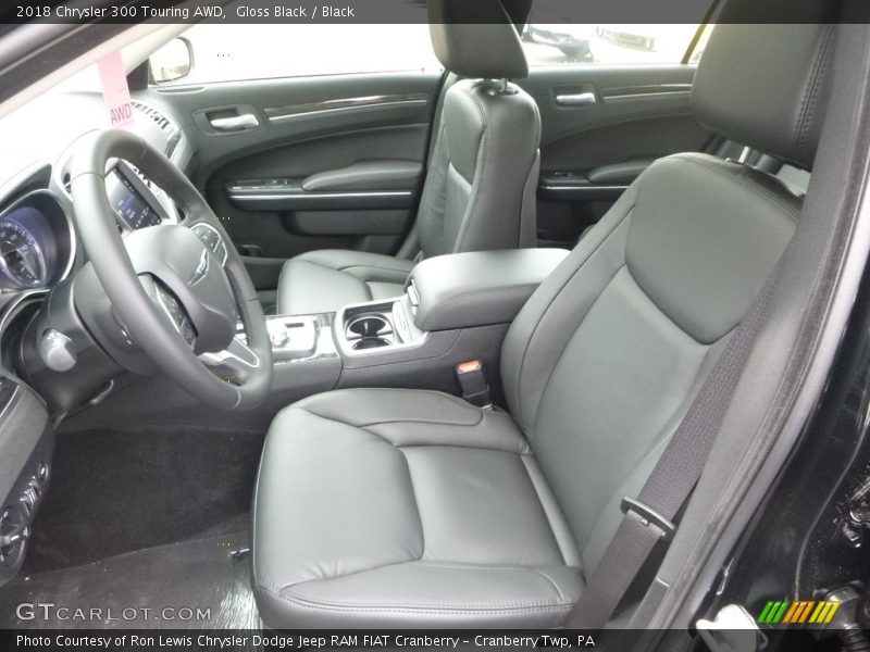 Gloss Black / Black 2018 Chrysler 300 Touring AWD