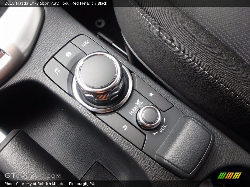 Controls of 2018 CX-3 Sport AWD