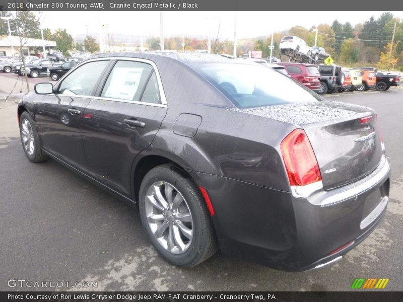 Granite Crystal Metallic / Black 2018 Chrysler 300 Touring AWD