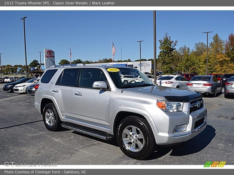 Classic Silver Metallic / Black Leather 2013 Toyota 4Runner SR5