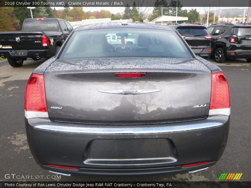 Granite Crystal Metallic / Black 2018 Chrysler 300 Touring AWD