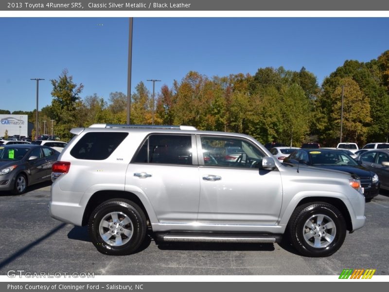 Classic Silver Metallic / Black Leather 2013 Toyota 4Runner SR5