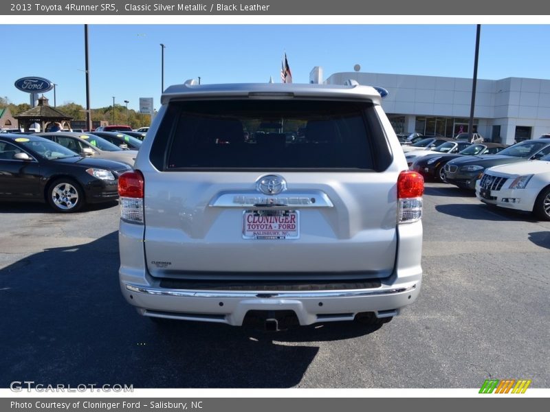 Classic Silver Metallic / Black Leather 2013 Toyota 4Runner SR5