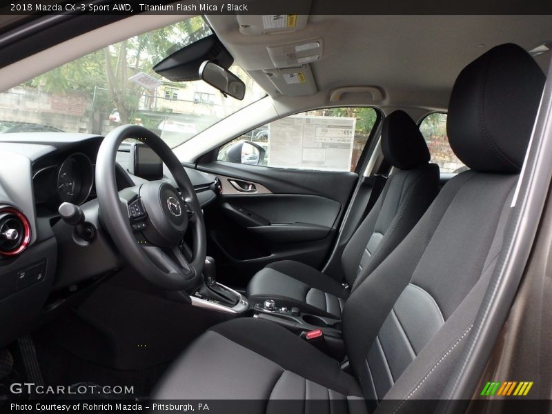 Front Seat of 2018 CX-3 Sport AWD