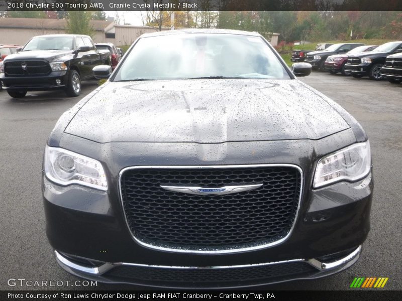 Granite Crystal Metallic / Black 2018 Chrysler 300 Touring AWD