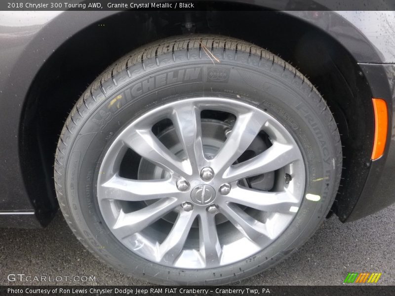 Granite Crystal Metallic / Black 2018 Chrysler 300 Touring AWD