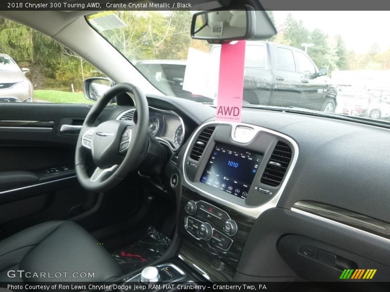 Granite Crystal Metallic / Black 2018 Chrysler 300 Touring AWD