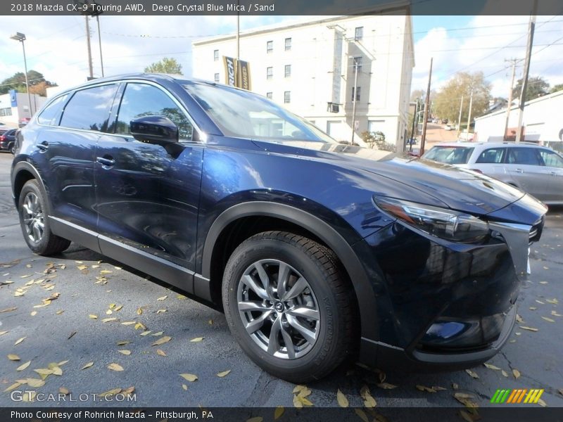 Front 3/4 View of 2018 CX-9 Touring AWD