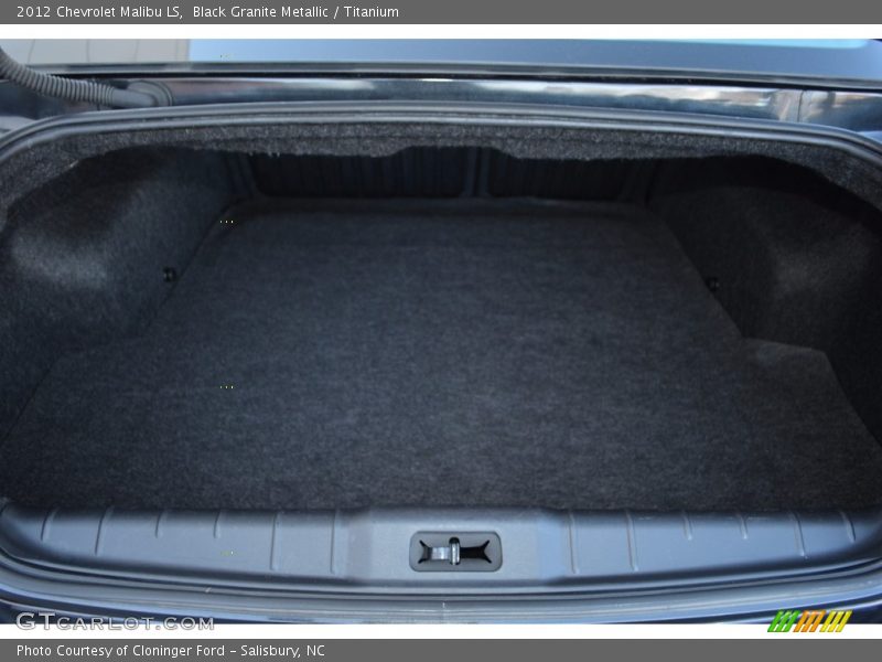 Black Granite Metallic / Titanium 2012 Chevrolet Malibu LS