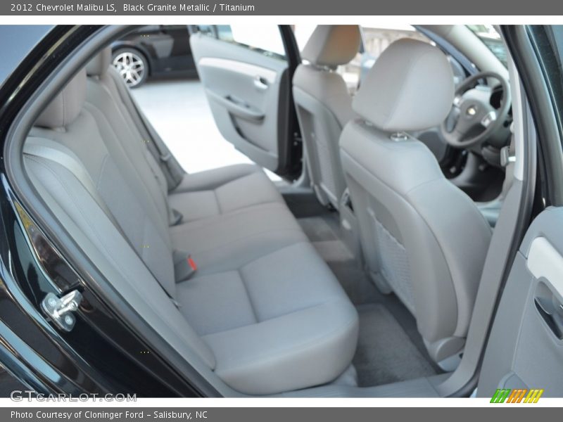 Black Granite Metallic / Titanium 2012 Chevrolet Malibu LS