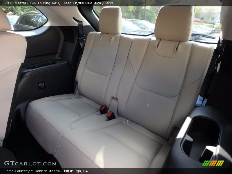 Rear Seat of 2018 CX-9 Touring AWD
