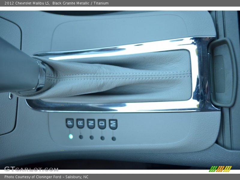 Black Granite Metallic / Titanium 2012 Chevrolet Malibu LS