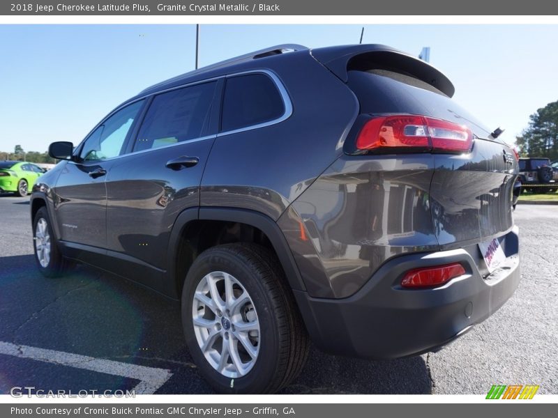 Granite Crystal Metallic / Black 2018 Jeep Cherokee Latitude Plus