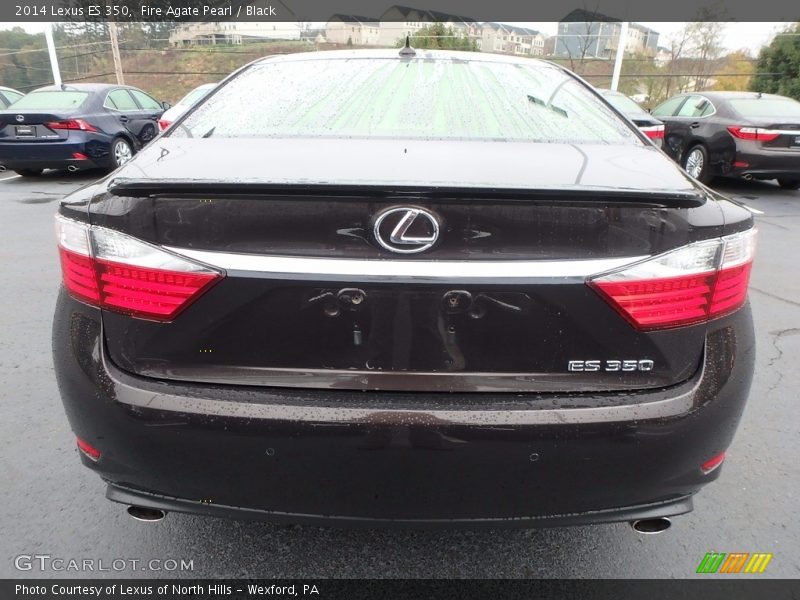 Fire Agate Pearl / Black 2014 Lexus ES 350
