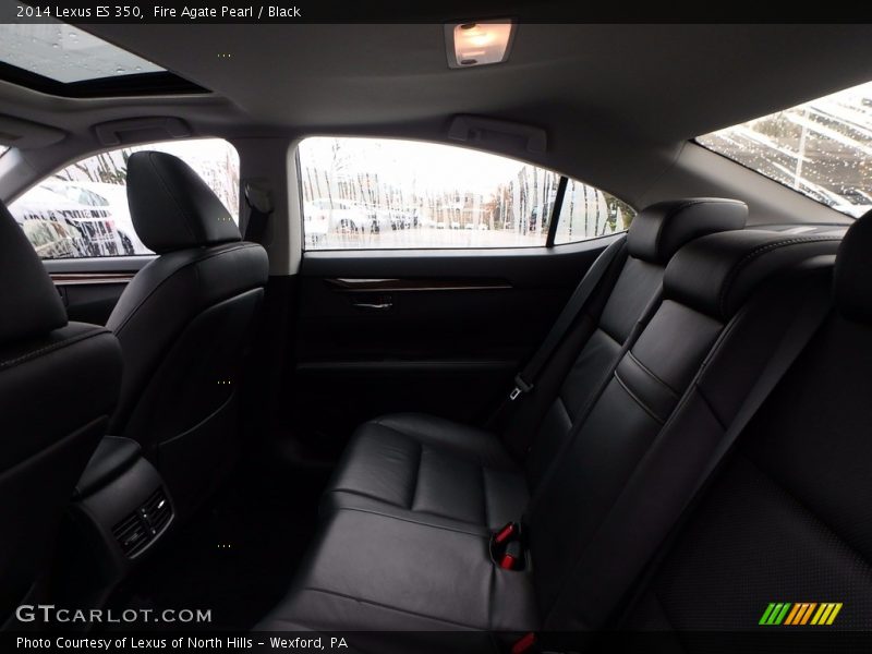 Fire Agate Pearl / Black 2014 Lexus ES 350