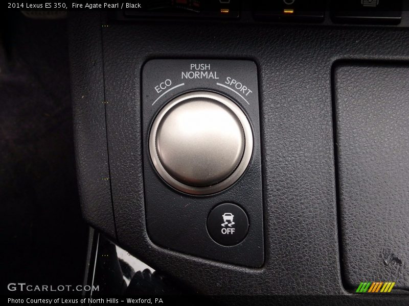 Fire Agate Pearl / Black 2014 Lexus ES 350