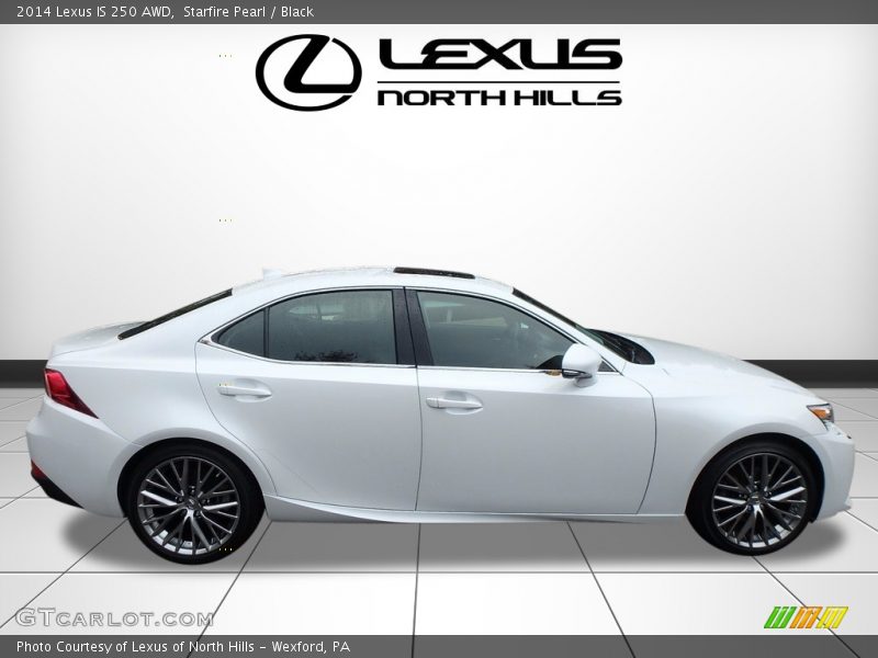 Starfire Pearl / Black 2014 Lexus IS 250 AWD