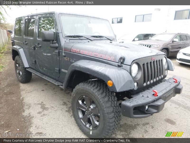 Front 3/4 View of 2018 Wrangler Unlimited Rubicon Recon 4x4