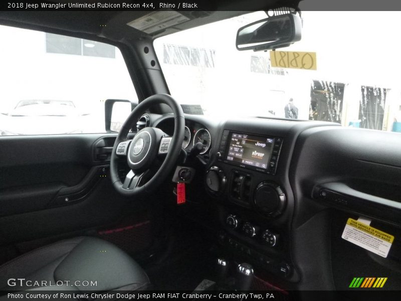 Rhino / Black 2018 Jeep Wrangler Unlimited Rubicon Recon 4x4
