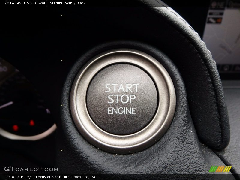 Starfire Pearl / Black 2014 Lexus IS 250 AWD