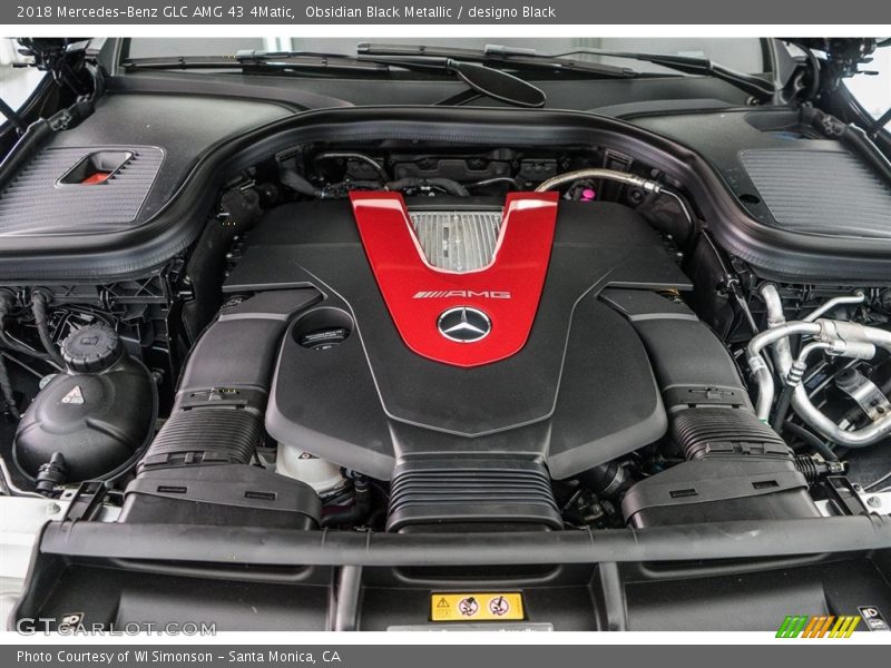  2018 GLC AMG 43 4Matic Engine - 3.0 Liter AMG biturbo DOHC 24-Valve VVT V6