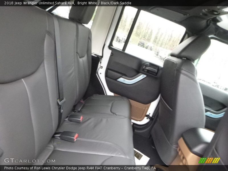 Rear Seat of 2018 Wrangler Unlimited Sahara 4x4