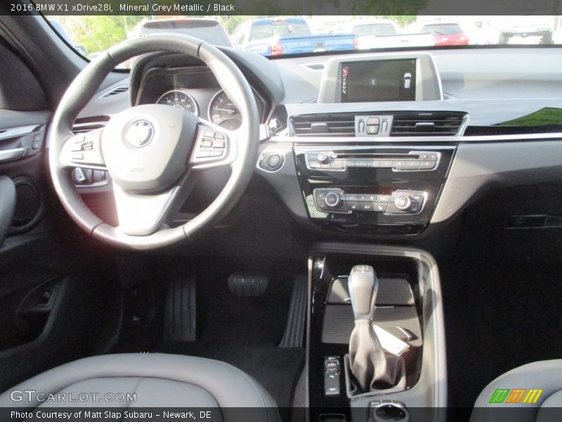 Mineral Grey Metallic / Black 2016 BMW X1 xDrive28i