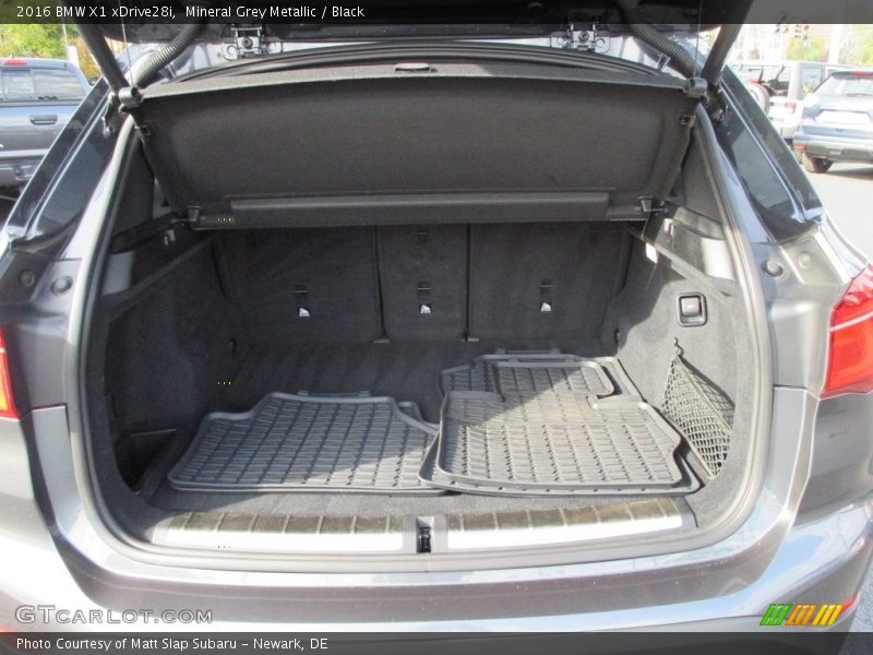 Mineral Grey Metallic / Black 2016 BMW X1 xDrive28i
