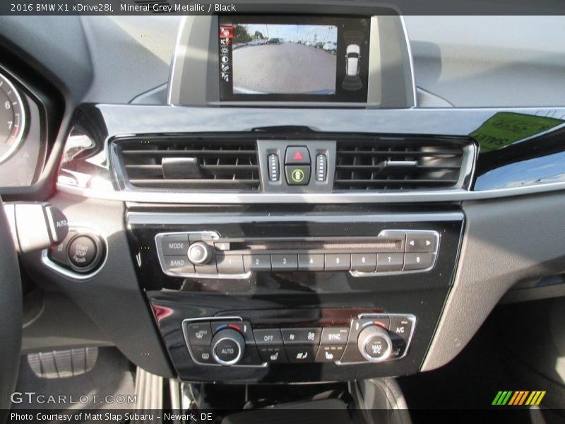 Mineral Grey Metallic / Black 2016 BMW X1 xDrive28i