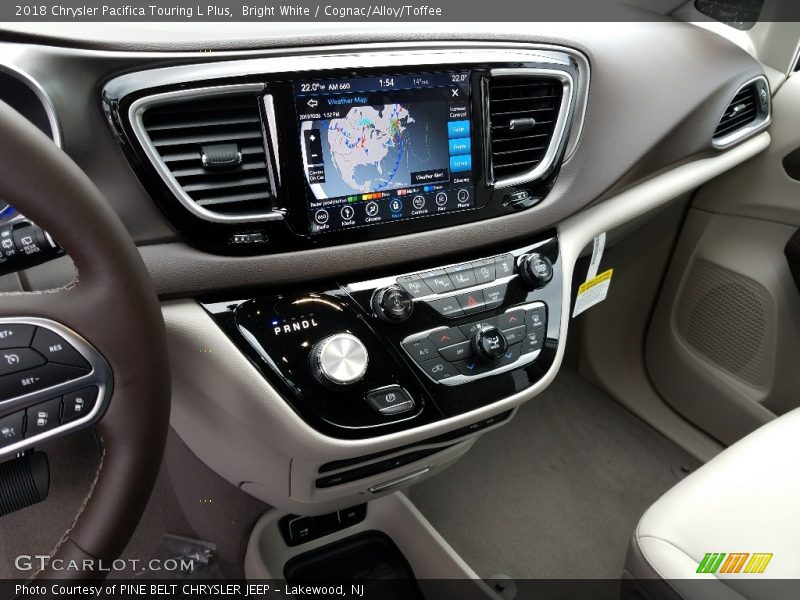 Bright White / Cognac/Alloy/Toffee 2018 Chrysler Pacifica Touring L Plus