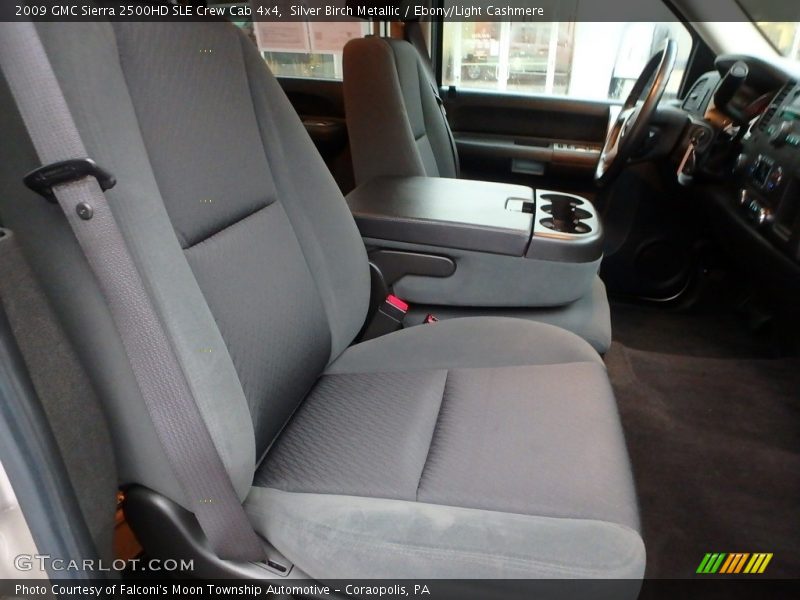 Silver Birch Metallic / Ebony/Light Cashmere 2009 GMC Sierra 2500HD SLE Crew Cab 4x4