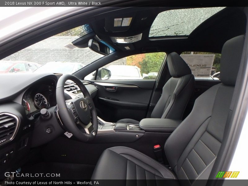  2018 NX 300 F Sport AWD Black Interior
