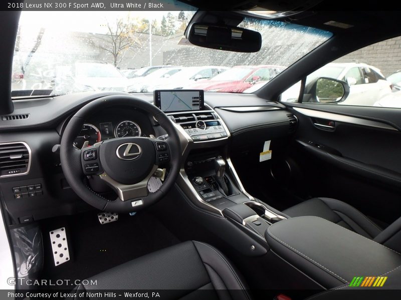  2018 NX 300 F Sport AWD Black Interior