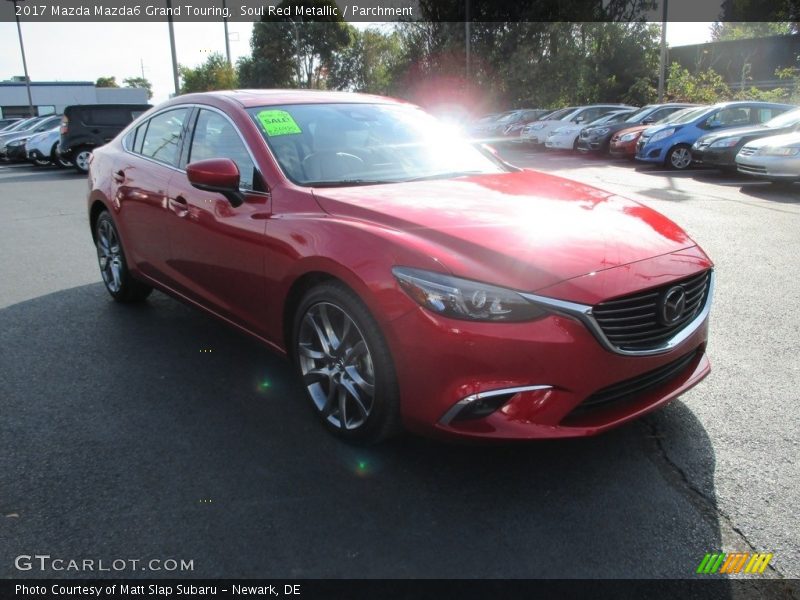 Soul Red Metallic / Parchment 2017 Mazda Mazda6 Grand Touring