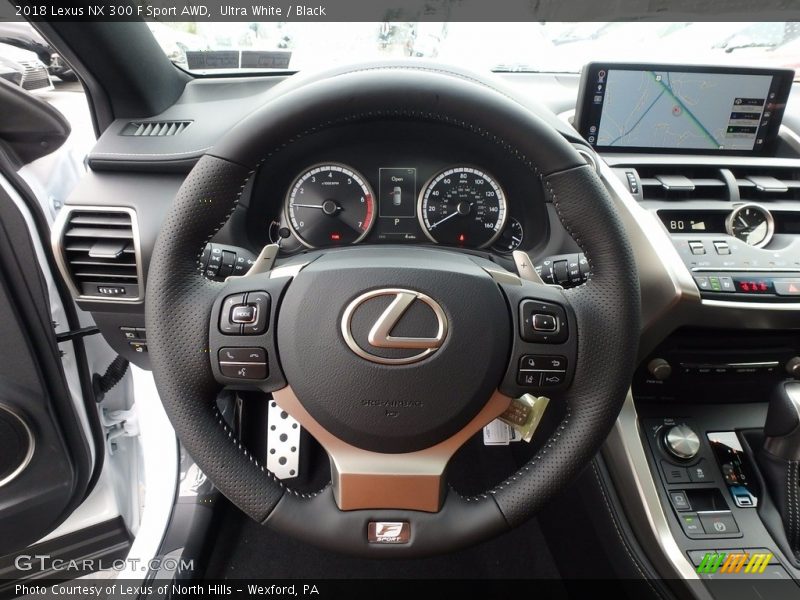  2018 NX 300 F Sport AWD Steering Wheel