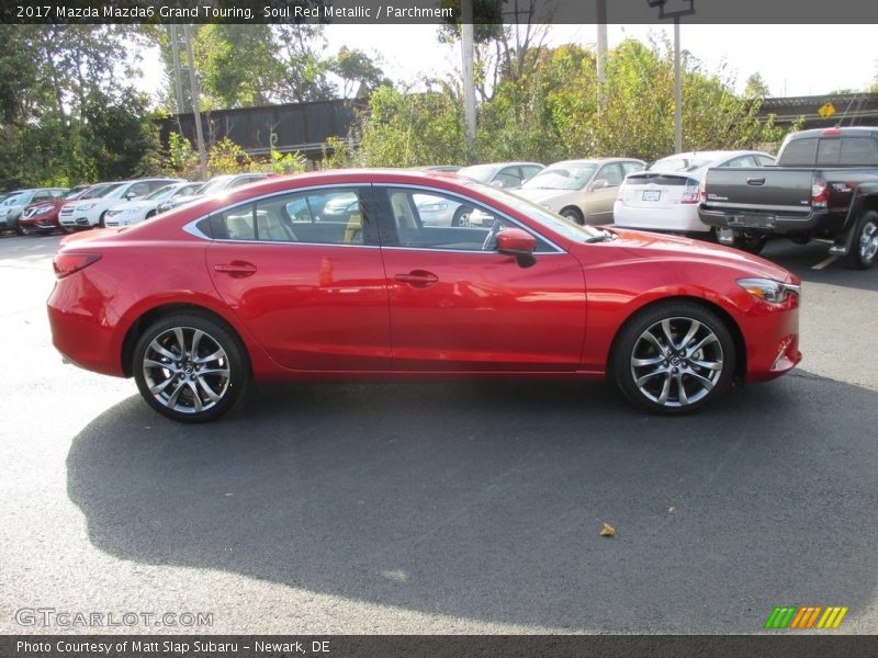 Soul Red Metallic / Parchment 2017 Mazda Mazda6 Grand Touring