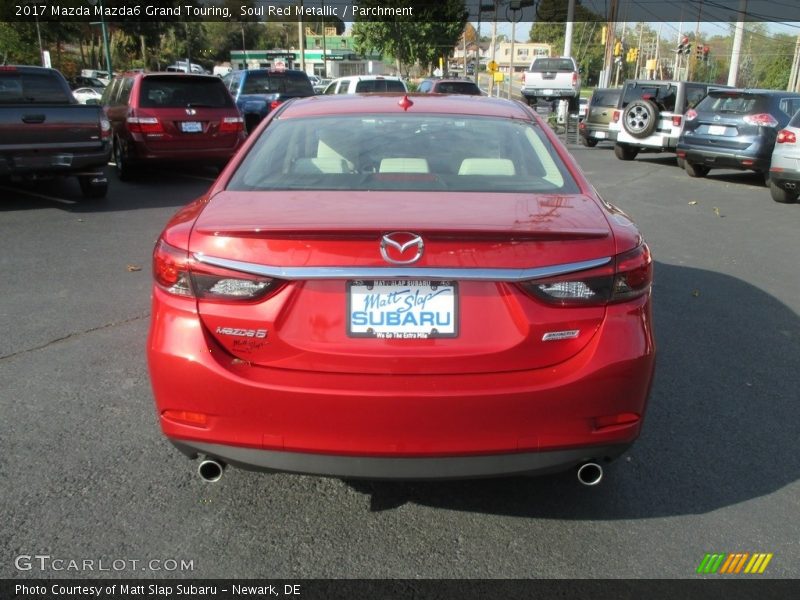 Soul Red Metallic / Parchment 2017 Mazda Mazda6 Grand Touring
