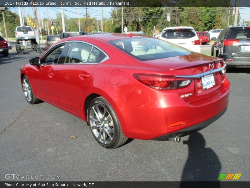 Soul Red Metallic / Parchment 2017 Mazda Mazda6 Grand Touring