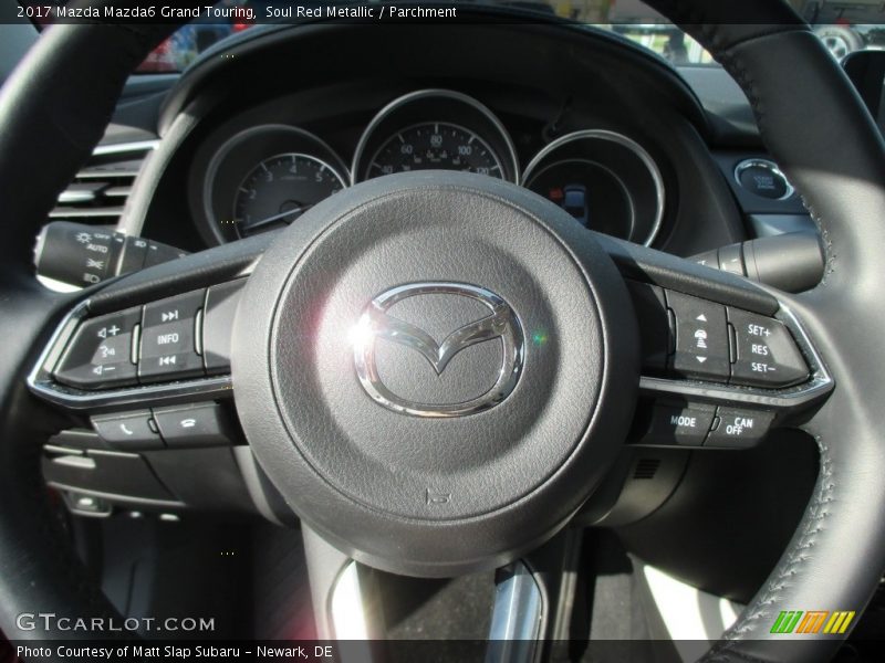 Soul Red Metallic / Parchment 2017 Mazda Mazda6 Grand Touring