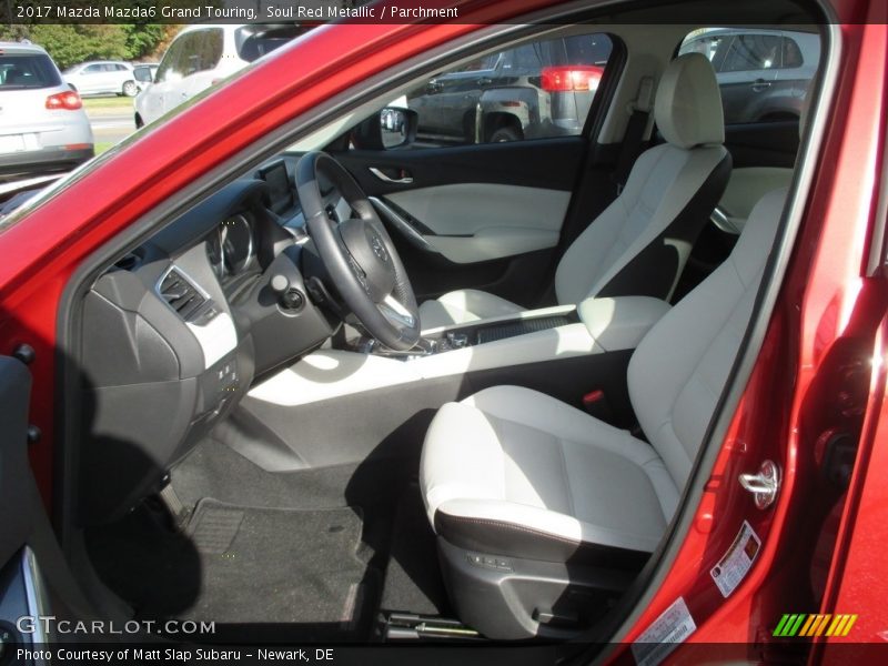 Soul Red Metallic / Parchment 2017 Mazda Mazda6 Grand Touring
