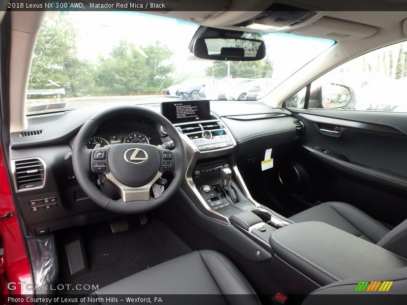  2018 NX 300 AWD Black Interior