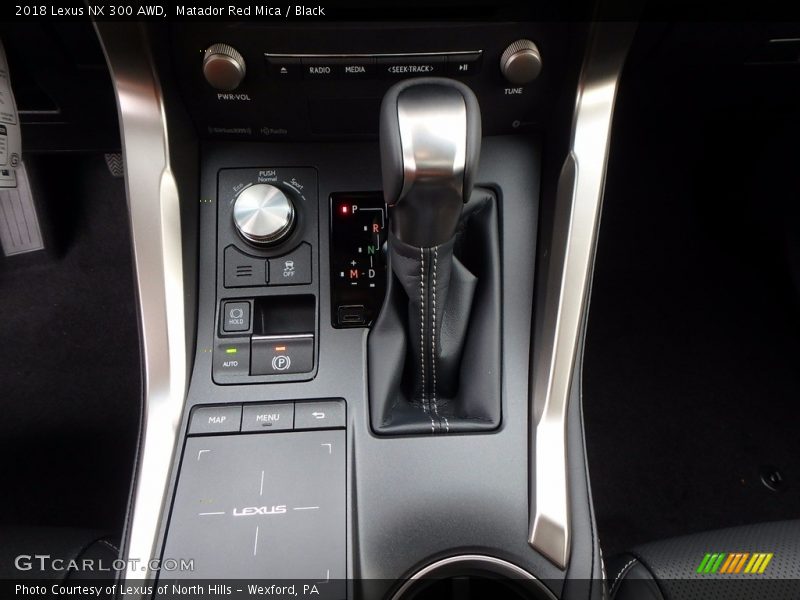  2018 NX 300 AWD 6 Speed ECT-i Automatic Shifter
