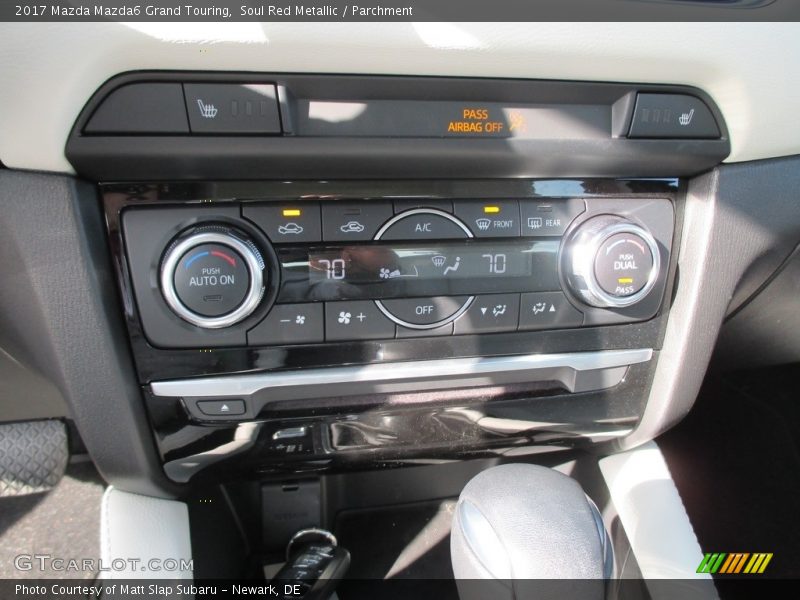 Soul Red Metallic / Parchment 2017 Mazda Mazda6 Grand Touring