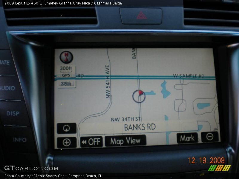 Smokey Granite Gray Mica / Cashmere Beige 2009 Lexus LS 460 L