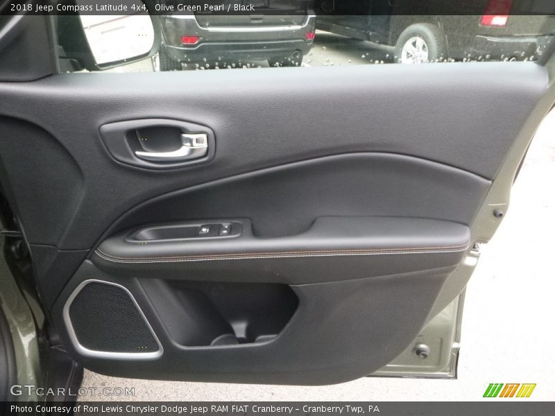 Olive Green Pearl / Black 2018 Jeep Compass Latitude 4x4