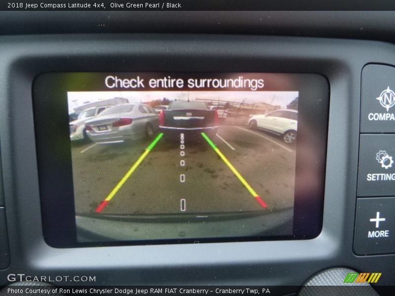 Olive Green Pearl / Black 2018 Jeep Compass Latitude 4x4