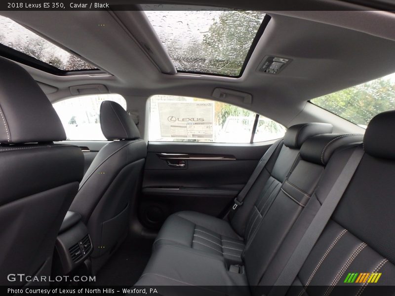Caviar / Black 2018 Lexus ES 350
