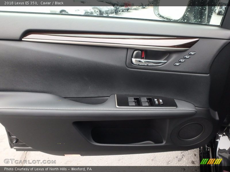 Caviar / Black 2018 Lexus ES 350