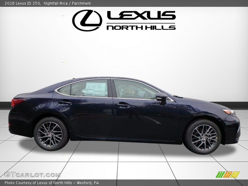 Nightfall Mica / Parchment 2018 Lexus ES 350