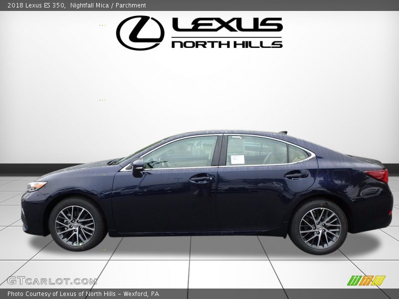 Nightfall Mica / Parchment 2018 Lexus ES 350